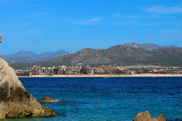 Médano Beach and the bay at Cabo San Lucas